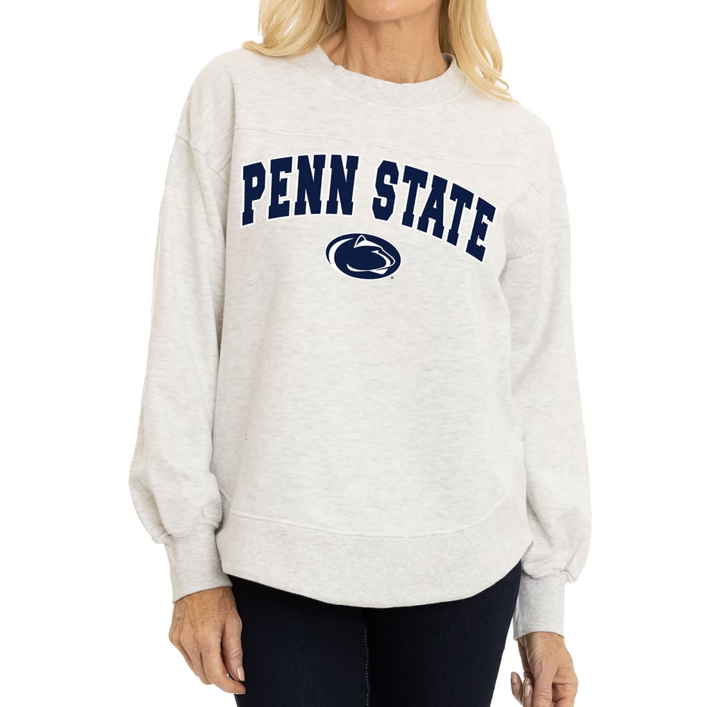  Penn State Nittany Lions Women's Yvette Pullover Sweatshirt - Ash