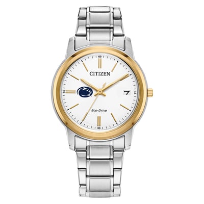 Penn State Nittany Lions Citizen Watch Women's Eco-Drive Two-Tone Steel Watch
