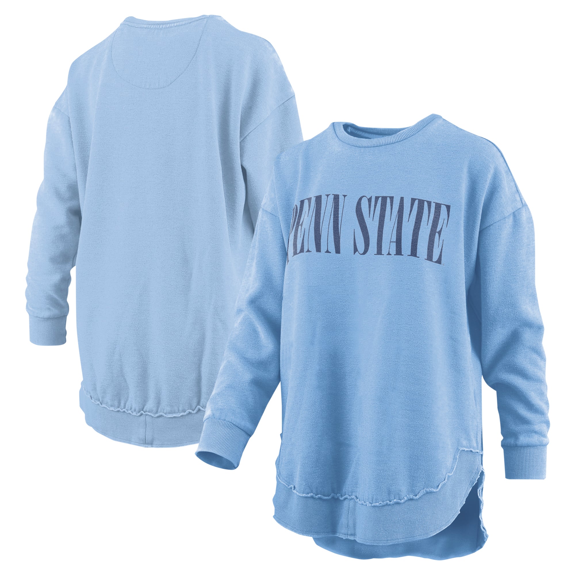 Penn State Nittany Lions Pressbox Women's Poncho Fleece Pullover ...