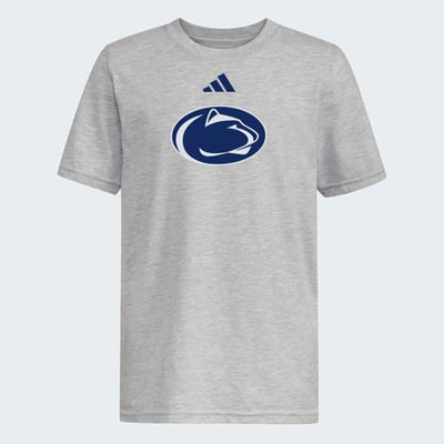  Penn State Nittany Lions adidas Youth Fresh T-Shirt - Heather Gray