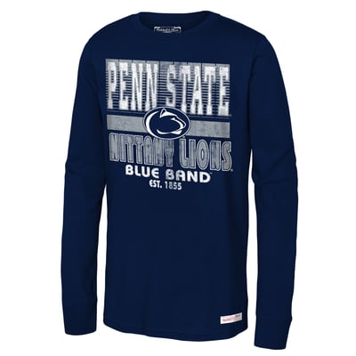 Penn State Nittany Lions Youth Retro Big Game Long Sleeve T-Shirt - Navy