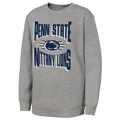 Penn State Nittany Lions Outerstuff Youth Jet Stream Sweatshirt - Gray