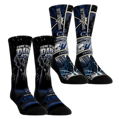  Penn State Nittany Lions Rock Em Youth Star Wars Empire Two-Pack Crew Socks Set - Navy