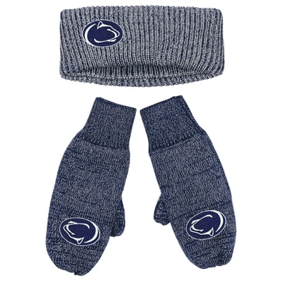 Penn State Nittany Lions ZooZatz Lurex Headband & Mittens Bundle