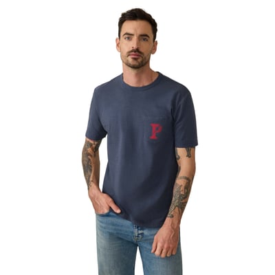 Pennsylvania Quakers FAHERTY Sunwashed Pocket T-Shirt - Navy