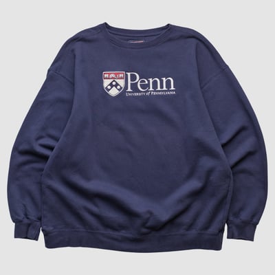 Pennsylvania Quakers Jansport 2010s Pullover Sweatshirt - Navy - XL by Fanatics Real Vintage