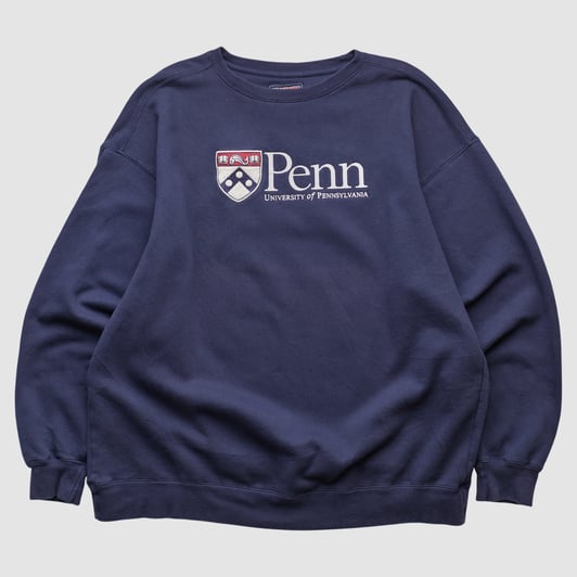 Pennsylvania Quakers Jansport 2010s Pullover Sweatshirt - Navy - XL by Fanatics Real Vintage