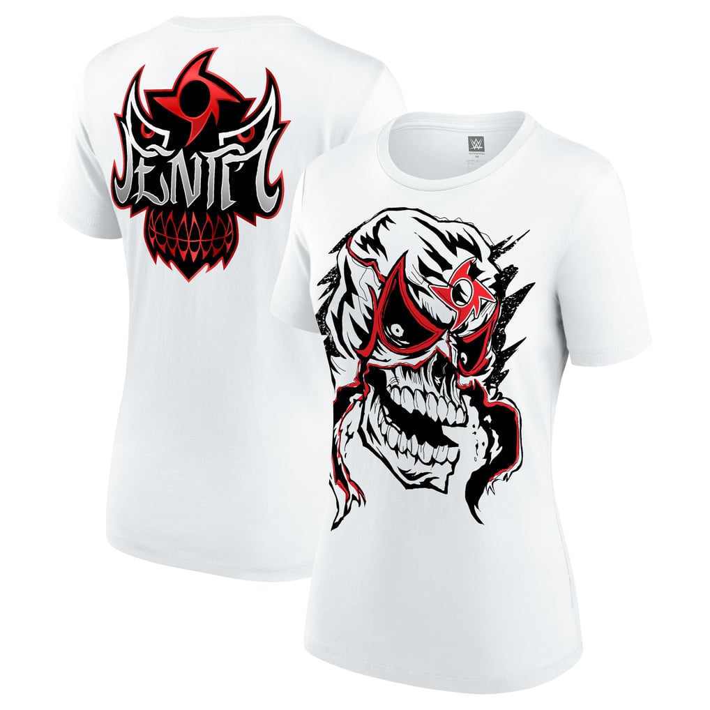  Penta WWE Authentic Women's Mask T-Shirt - White