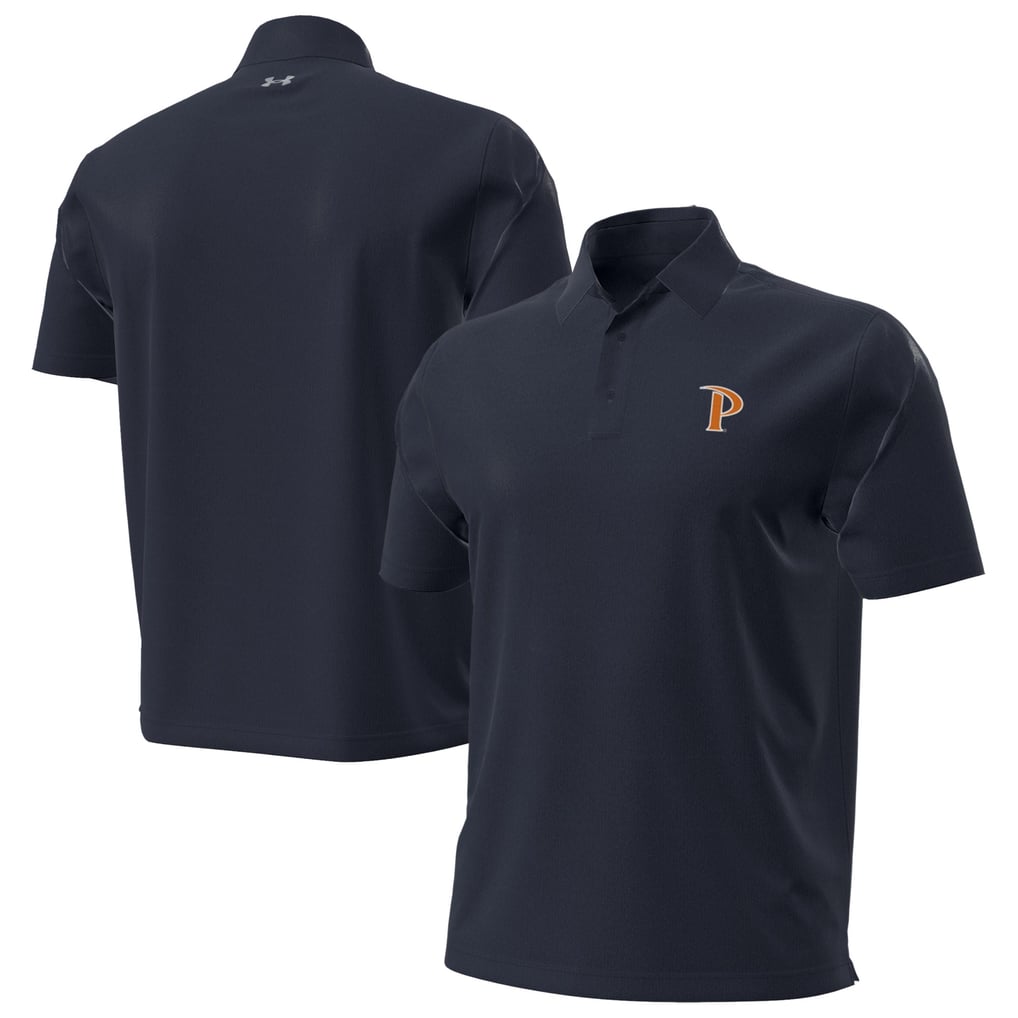 Pepperdine Waves Under Armour  Aura Solid Polo - Navy