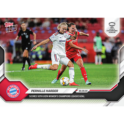 Pernille Harder - 2026-27 UWCL Topps NOW® - Card 6