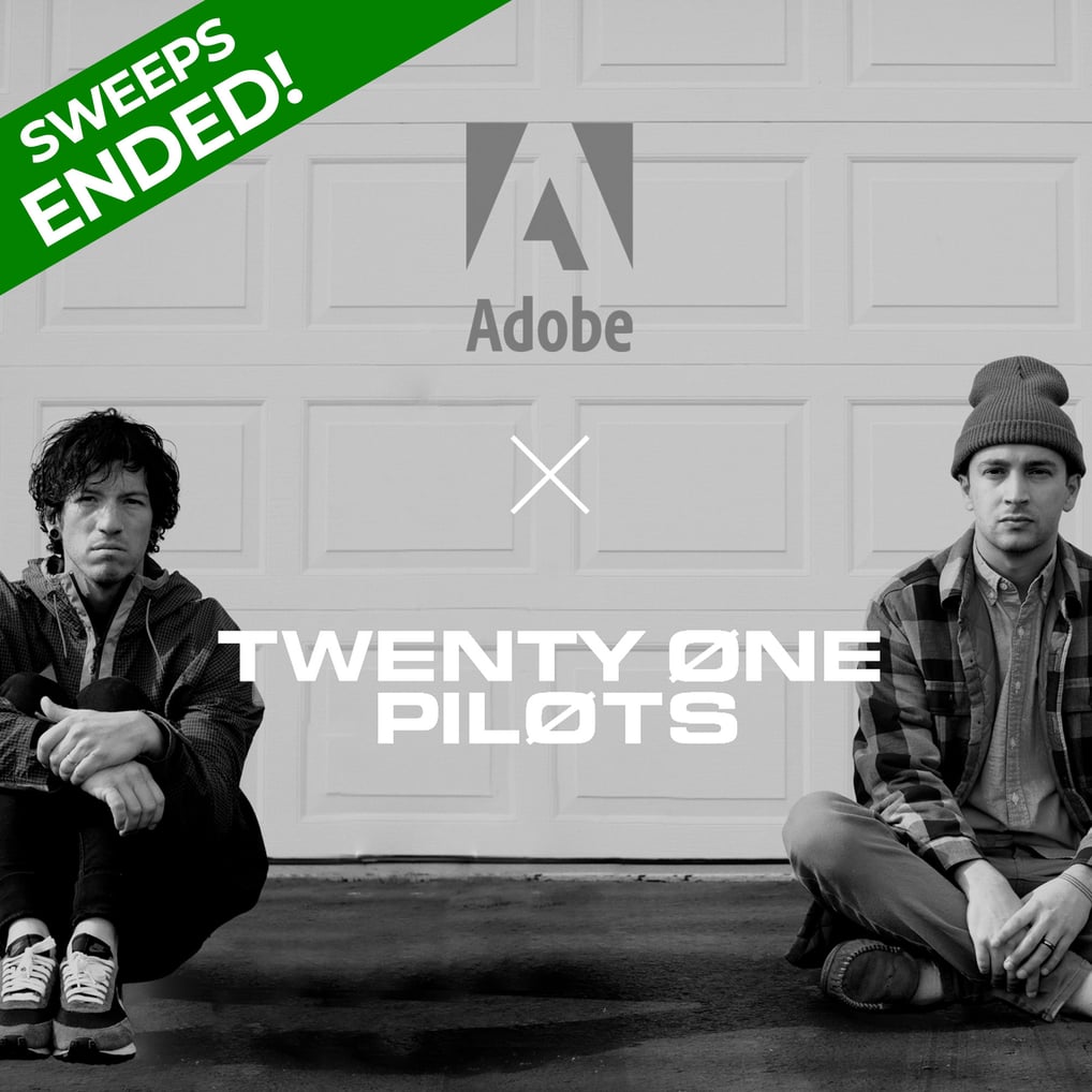 Personal Adobe Package and twenty one pilots Virtual Hangout