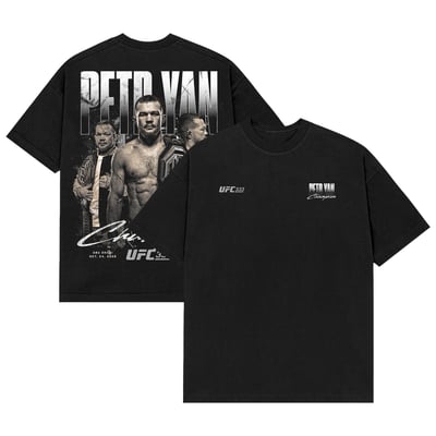 Petr Yan UFC 333 #AndStill Men's Bantamweight Champion T-Shirt - Black