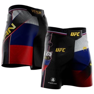 Petr Yan UFC Unrivaled by Venum Short Fit Fight Shorts - Black