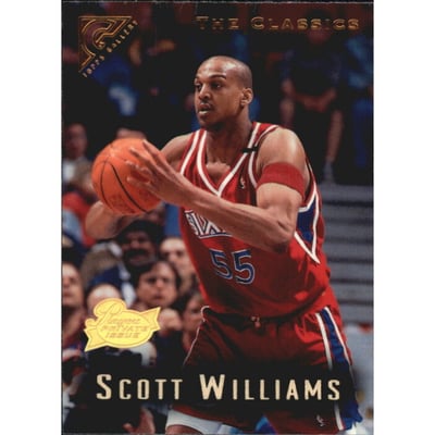 1995-96 Topps Gallery Player's Private Issue #127 Scott Williams