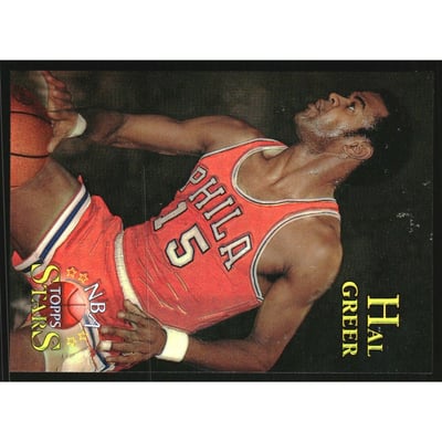 1996 Topps Stars Finest Refractors #119 Hal Greer
