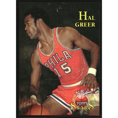 1996 Topps Stars Finest Refractors #119 Hal Greer