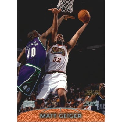 1999-00 Stadium Club First Day Issue #80 Matt Geiger