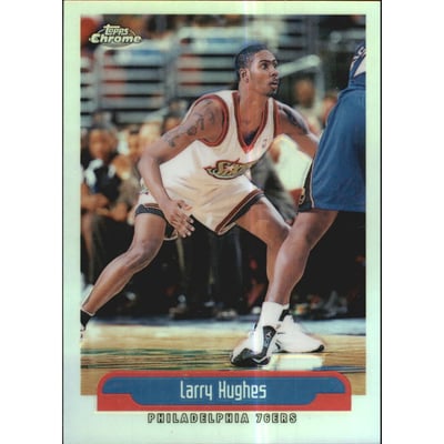 1999-00 Topps Chrome Refractors #152 Larry Hughes