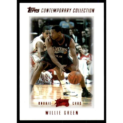 2003-04 Topps Contemporary Collection Red #18 Willie Green