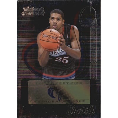 2006-07 Topps Trademark Moves Swish Autographs Foil #SSW12 Rodney Carney/75