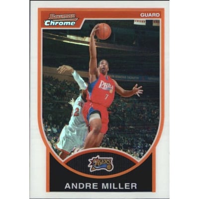 2007-08 Bowman Chrome Refractors #75 Andre Miller