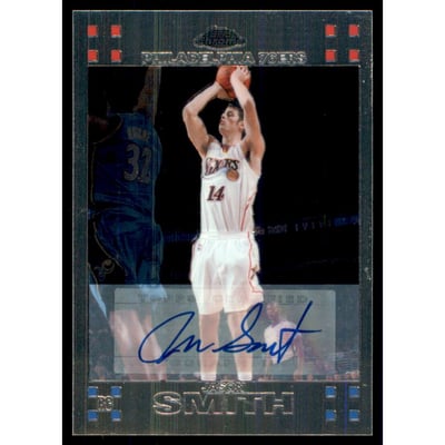 2007-08 Topps Chrome Rookie Autographs #153 Jason Smith/149