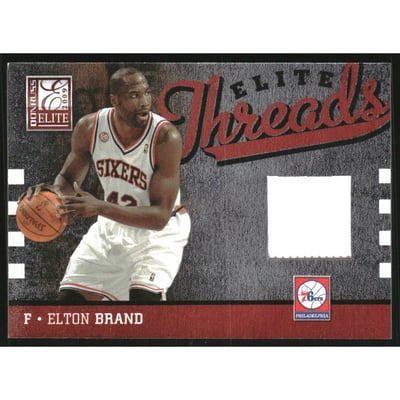 2009-10 Donruss Elite Threads #37 Elton Brand/99