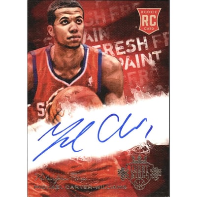 2013-14 Court Kings Fresh Paint Autographs #2 Michael Carter-Williams/199