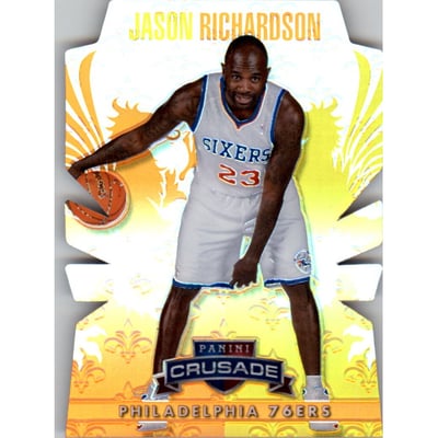 2013-14 Panini Crusade Insert Orange Die Cut #45 Jason Richardson