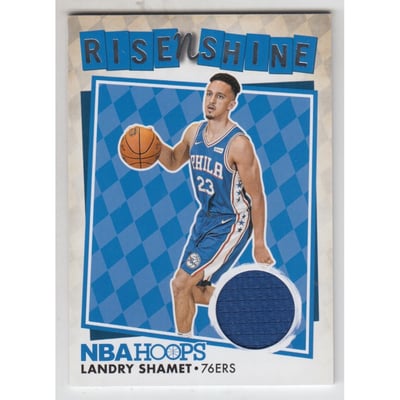 2018-19 Hoops Rise N Shine Memorabilia #26 Landry Shamet