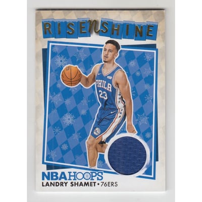 2018-19 Hoops Rise N Shine Memorabilia Winter #26 Landry Shamet