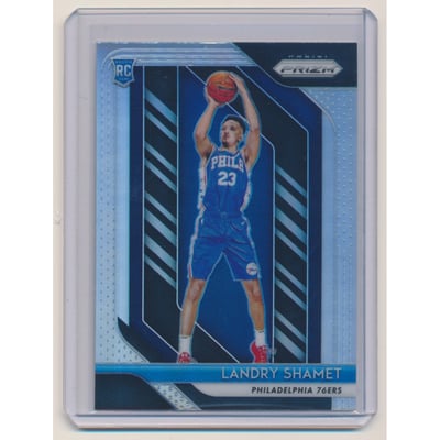 2018-19 Panini Prizm Prizms Silver #199 Landry Shamet