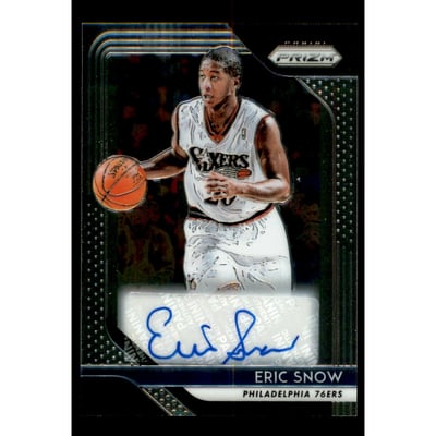 2018-19 Panini Prizm Signatures #33 Eric Snow