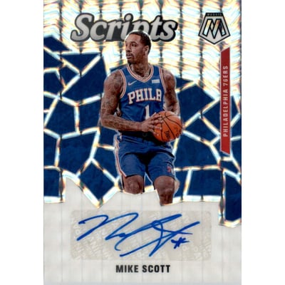2019-20 Panini Mosaic Scripts #39 Mike Scott