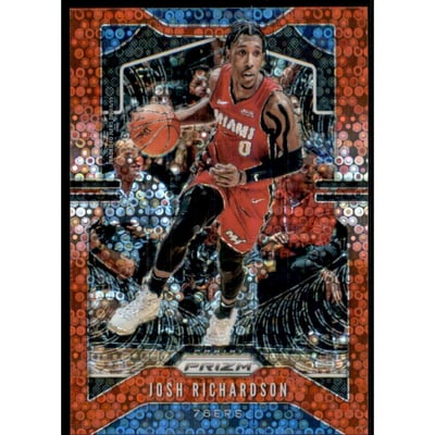 2019-20 Panini Prizm Prizms Fast Break Red #147 Josh Richardson