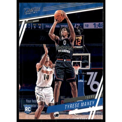 2020-21 Panini Chronicles #59 Tyrese Maxey RC/Prestige