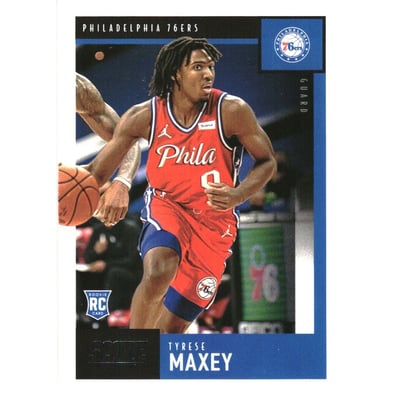 2020-21 Panini Chronicles #603 Tyrese Maxey/Score