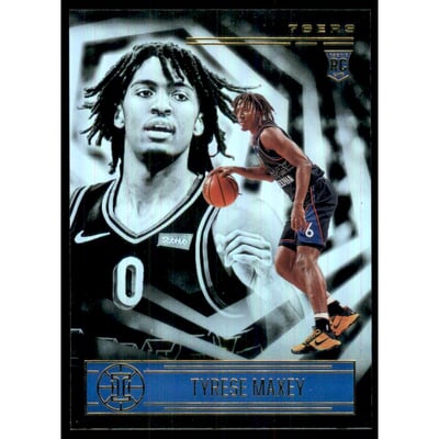 2020-21 Panini Illusions #162 Tyrese Maxey RC