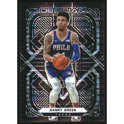 2020-21 Panini Obsidian Electric Etch Asia #71 Danny Green