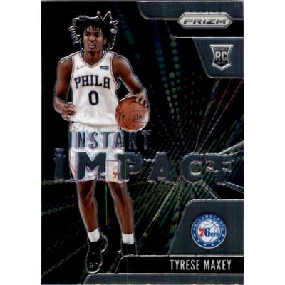 2020-21 Panini Prizm Instant Impact #16 Tyrese Maxey
