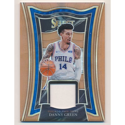 2020-21 Select Selective Swatches Prizms Copper #15 Danny Green/49