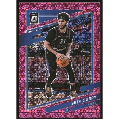 2021-22 Donruss Optic Fast Break Pink #91 Seth Curry