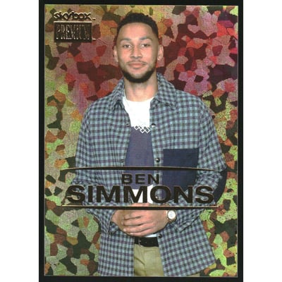2021 Metal Universe Champions Skybox Premium Star Topaz #S5 Ben Simmons