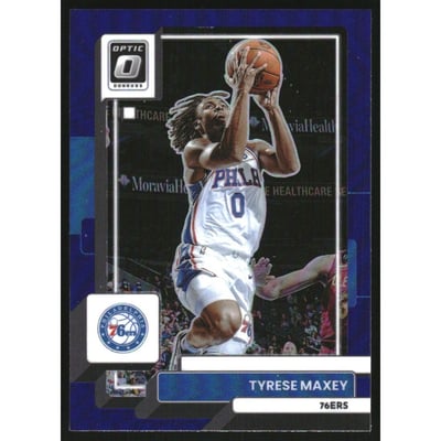2022-23 Donruss Optic Purple #26 Tyrese Maxey