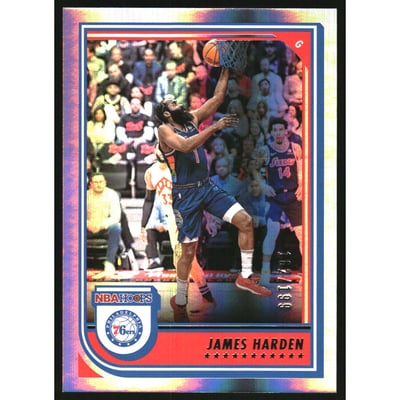 2022-23 Hoops Premium Box Set #29 James Harden