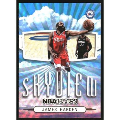 2022-23 Hoops Skyview Holo #25 James Harden