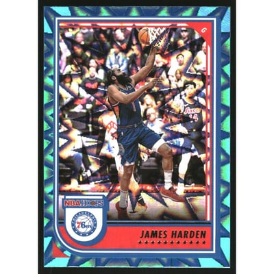 2022-23 Hoops Teal Explosion #29 James Harden