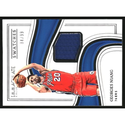 2022-23 Immaculate Collection Swatches #38 Georges Niang