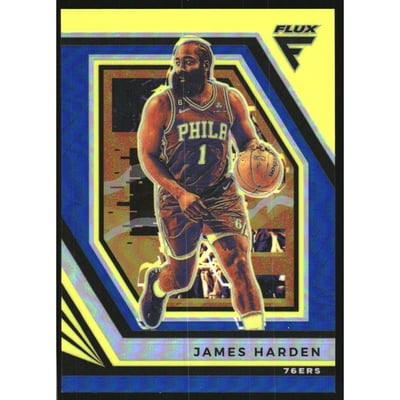 2022-23 Panini Flux Blue #14 James Harden