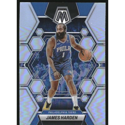 2022-23 Panini Mosaic Silver #55 James Harden